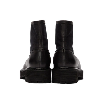 Shop Givenchy Black Camden Boots In 001-blk