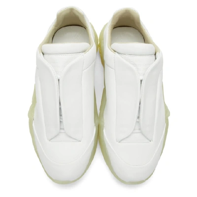 Shop Maison Margiela White New Future Sneakers In T1003 White