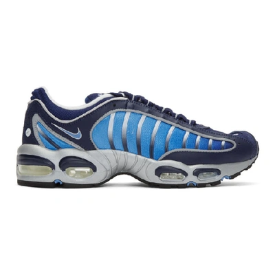 Shop Nike Blue Air Max Tailwind Iv Sneakers In 401bluevoid