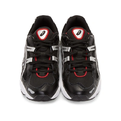 Shop Asics Black And Silver Gel-kayano 5 Og Sneakers In Black/silve