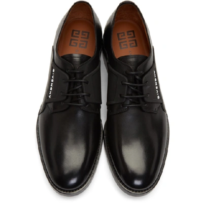 Shop Givenchy Black Cruz Derbys In 001-blk