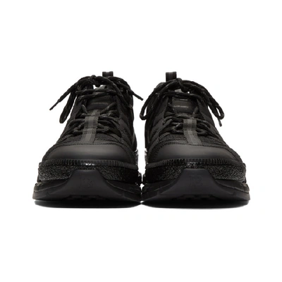 Shop Burberry Black Union Sneakers