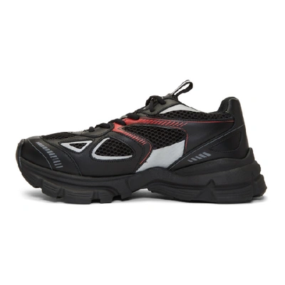 AXEL ARIGATO 黑色 AND 红色 MARATHON 运动鞋
