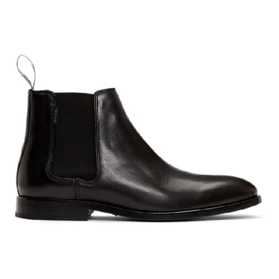Shop Ps By Paul Smith Black Gerald Chelsea Boots In 79 Black