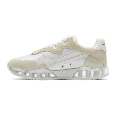 Shop Alexander Wang White Stadium Sneakers