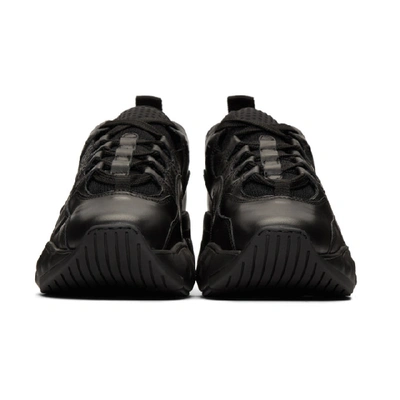 Shop Acne Studios Black Rockaway Sneakers
