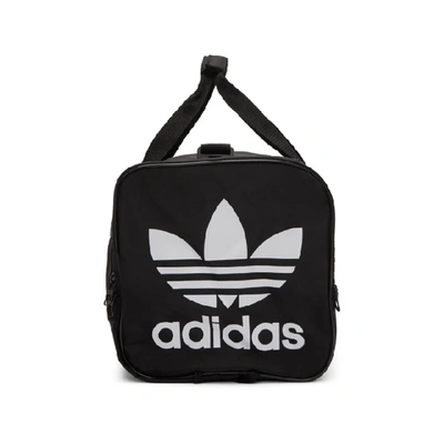 Shop Adidas Originals Black Santiago Ii Duffle Bag