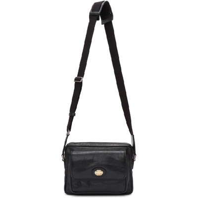 Shop Gucci Black Morpheus Bag In 1000 Black