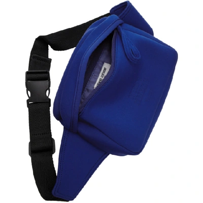 Shop Opening Ceremony Blue Neoprene Fanny Pack In 4000 Blue