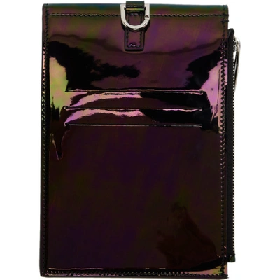 Shop Givenchy Multicolor Patent Neck Window Pouch In 960-multico