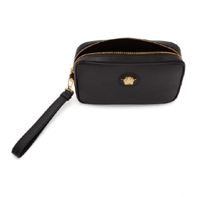 Shop Versace Black Medusa Pouch