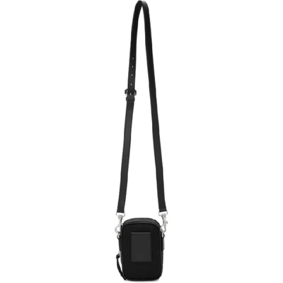 Shop Versace Black Mini Zip Pouch