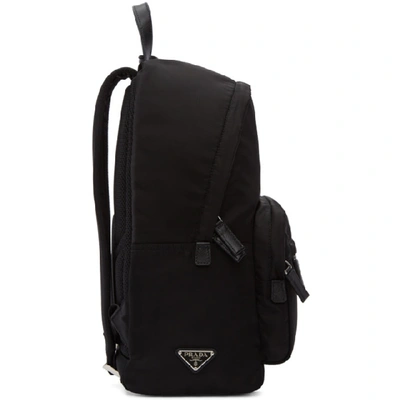 Black Nylon Backpack