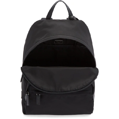 Shop Prada Black Nylon Backpack In F0002 Nero