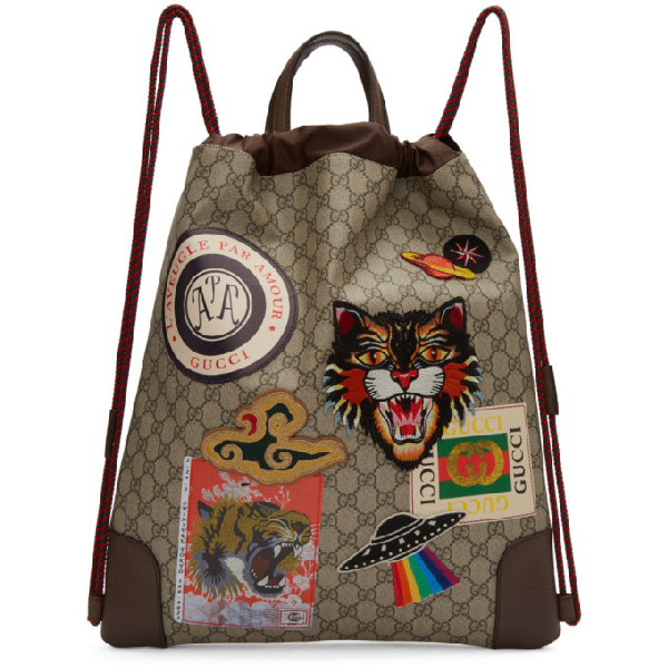 gucci tiger backpack