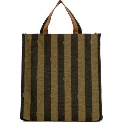 Shop Fendi Brown Market Tote