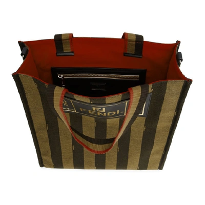 Shop Fendi Brown Market Tote