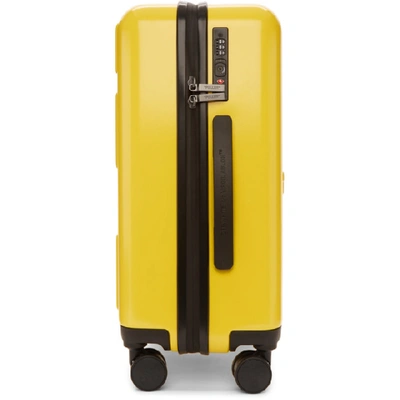 Shop Off-white Yellow Arrows Suitcase In 6060 Ylwylw