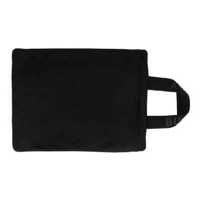 Shop Burberry Black Handle Pouch