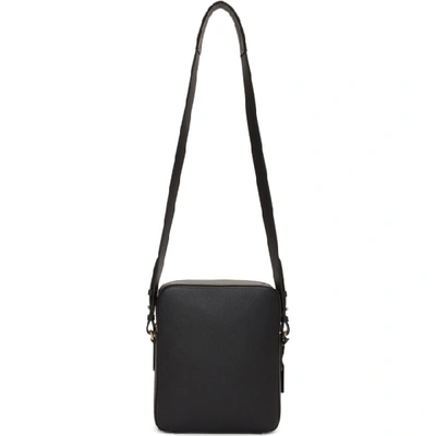 Shop Smythson Black Panama Reporter Bag