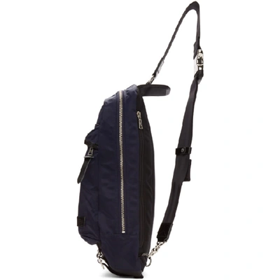 Shop Master-piece Co Navy Lightning Backpack