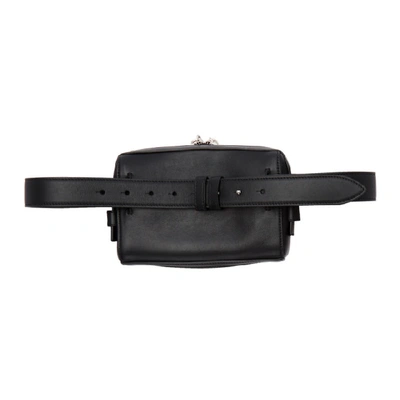 Shop Givenchy Black Envelope Bum Bag Pouch In 001-black