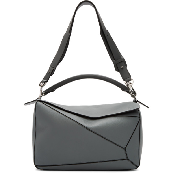 loewe puzzle bag grey