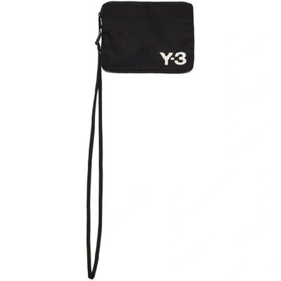 Shop Y-3 Black Logo Pouch