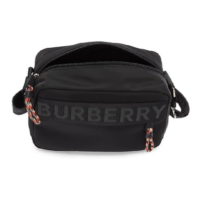 Shop Burberry Black Paddy Crossbody Pouch