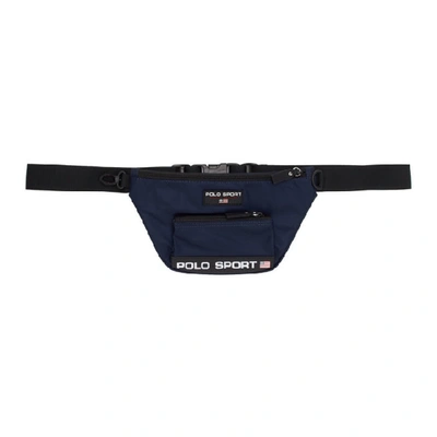 Shop Polo Ralph Lauren Navy Polo Sport Belt Bag