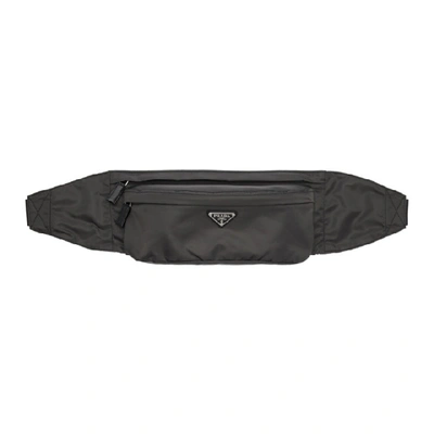 Prada Men's Nylon Belt Bag/fanny Pack In Piombo | ModeSens