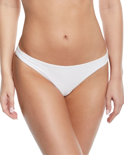 Shop Skin Supernatural Thalia Organic-cotton Thong In White