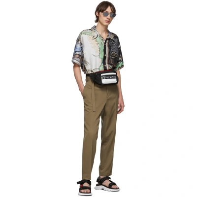 Shop Givenchy Multicolor Light 3 Belt Bag In 976-blkrdwh