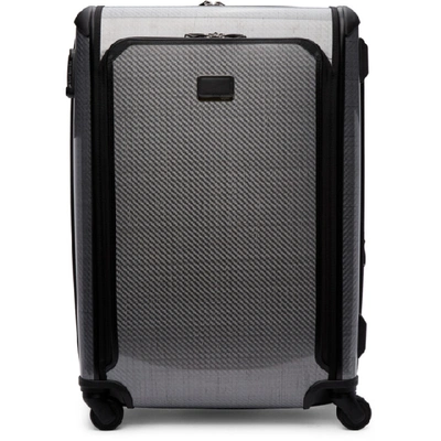 Shop Tumi Silver Tegra-lite® Max Large Trip Expandable Packing Case In Black Graph