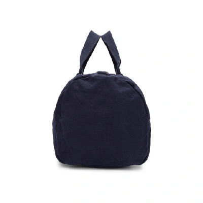 Shop Polo Ralph Lauren Navy Canvas Polo Sport Duffle Bag