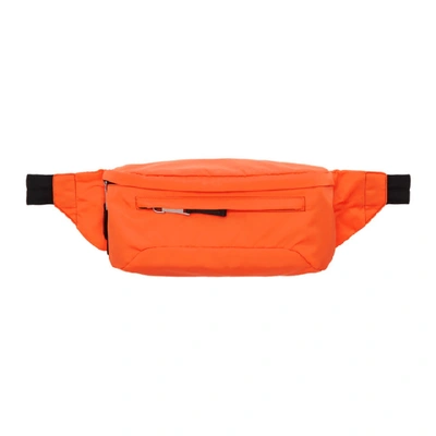 Shop Prada Orange Technical Belt Bag