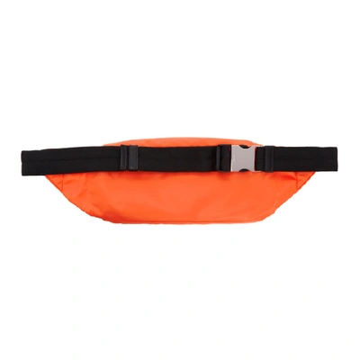 Shop Prada Orange Technical Belt Bag