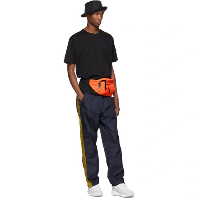 Shop Prada Orange Technical Belt Bag