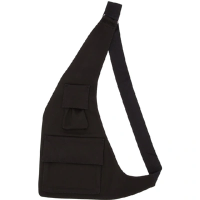 Shop Oamc Black Restrain Shoulder Bag In 001 Black