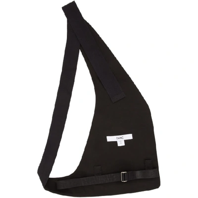 Shop Oamc Black Restrain Shoulder Bag In 001 Black