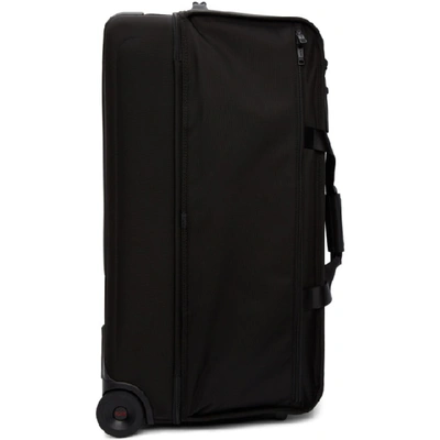 Shop Tumi Black Alpha 3 Large Split 2 Wheeled Duffle Suitcase