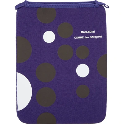 Shop Comme Des Garçons Comme Des Garcons Wallets Ultramarine Coteandciel Edition Ipad Sleeve In Blue Base