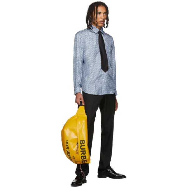 extra large horseferry print coated canvas bag