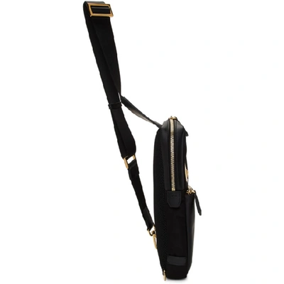 Shop Fendi Black Bag Bugs One-shoulder Backpack