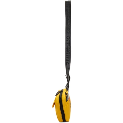 Shop Off-white Yellow Industrial Travel Crossbody Bag In 6000 Ylwno