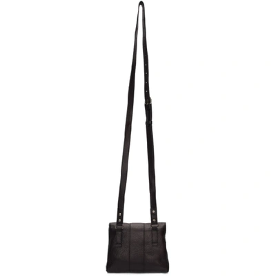 Shop Ann Demeulemeester Black Andras Messenger Bag In Andra Blk