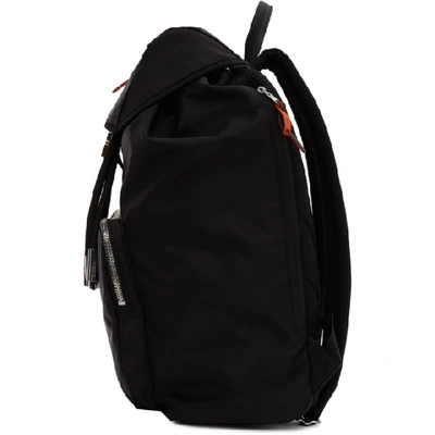Shop Diesel Black Adany Reiss Backpack In T8013 Black