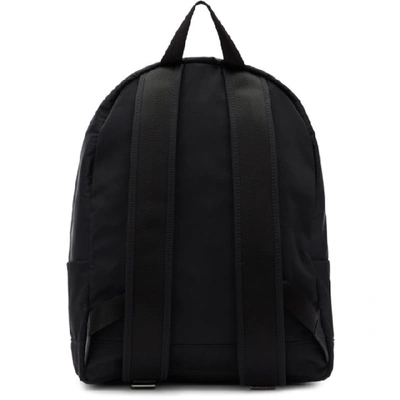 Shop Kenzo Black Dragon Backpack In 99 Black