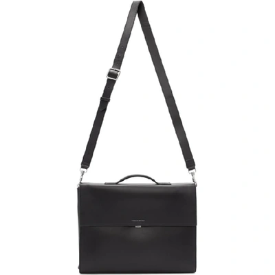 Tiger Of Sweden Black Buccan Briefcase In 050 Black