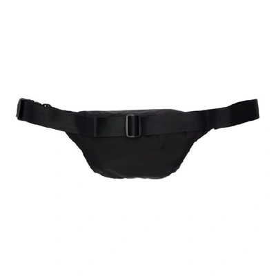 Shop Diesel Black F-suse Belt Bag In H5067 Black